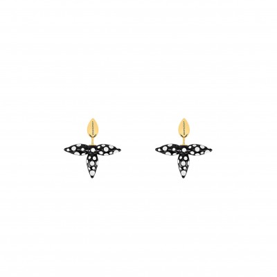 LOUIS VUITTON X YAYOI KUSAMA LOUISETTE INFINITY DOTS EARRINGS M01073